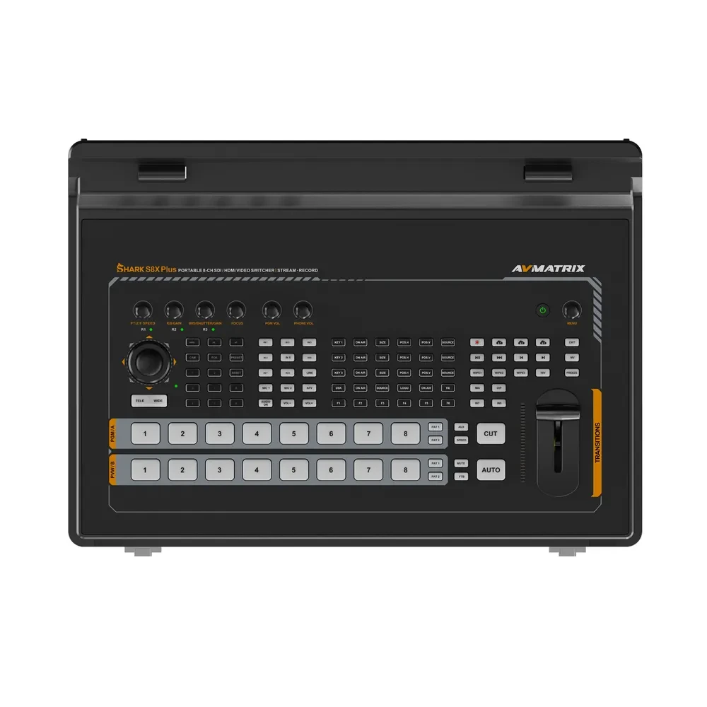 AVMATRIX Shark S8X PLUS Portable Video Switcher