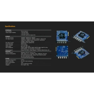 AVMATRIX VP51 5-ch SDI PCIE Capture/Playback Card