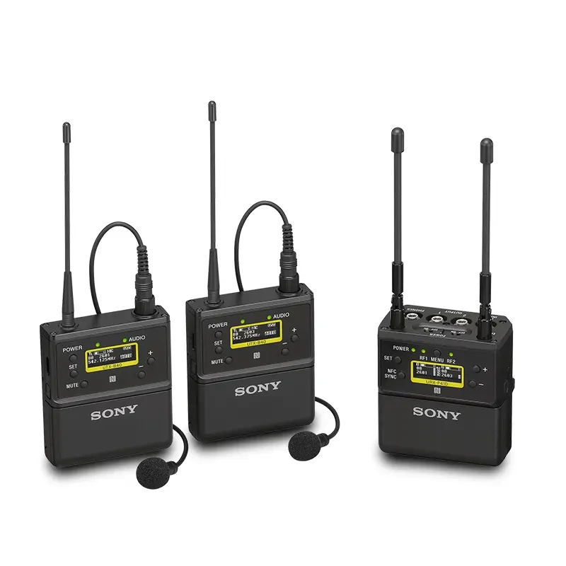 SONY UWP-D27 dual-channel receiver and transmitter kit