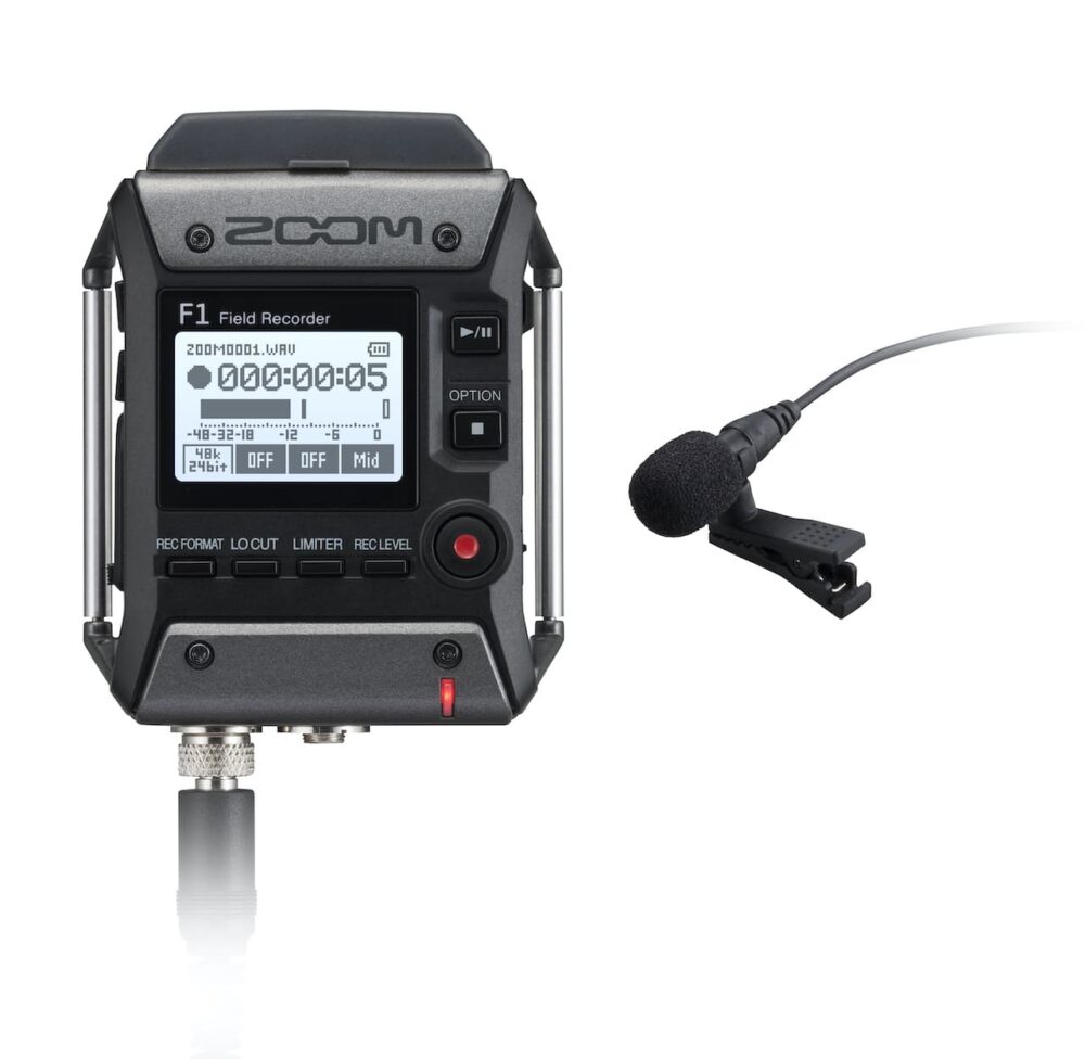 ZOOM F1-LP Lavalier Mic Pack