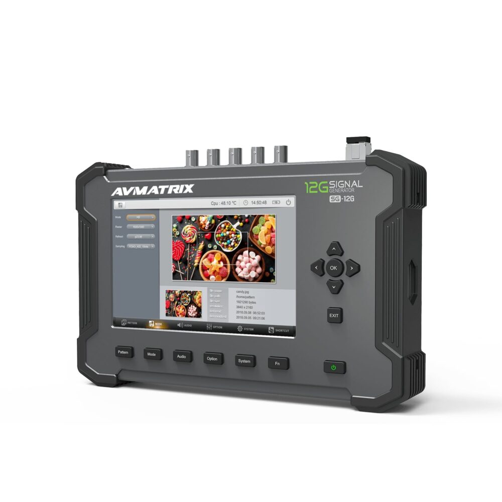AVMATRIX 12G-SDI 4K HDMI signal generator