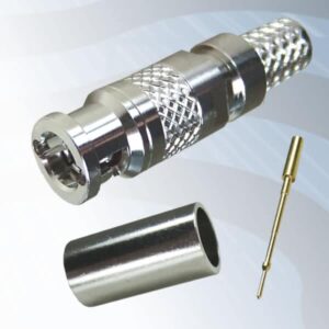 Gigatronix HD mini BNC HDTV 12G SDI crimp plug