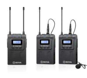 BOYA BY-WM8 Pro-K2 dual-channel wireless microphone system