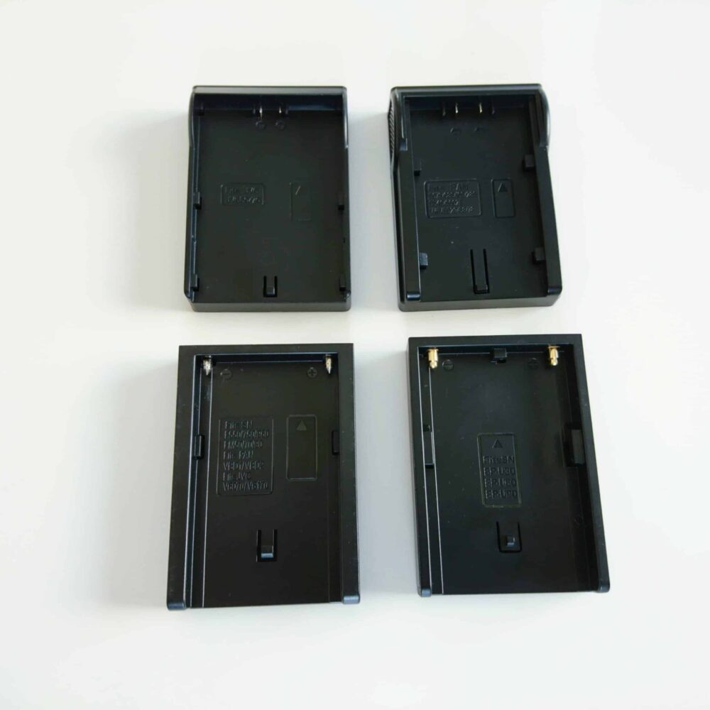 DV battery charger adapter plate