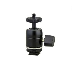 MEDIAGEAR DF-311B/FS-H08 ball head with cold shoe mount, large