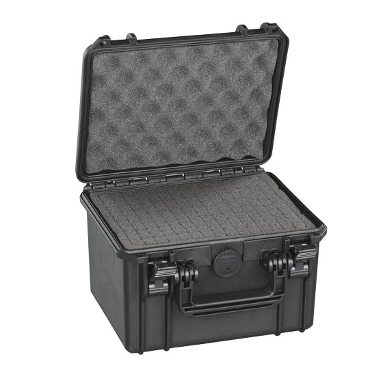PANARO MAX235H155S waterproof case, black, cubed foam