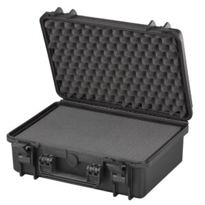 PANARO MAX430S waterproof case, black, cubed foam