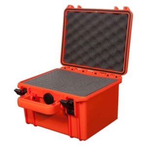 PANARO MAX235H155S waterproof case, orange, cubed foam