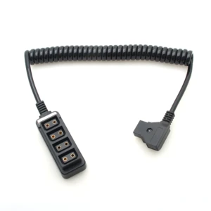 D-Tap splitter cable coiled