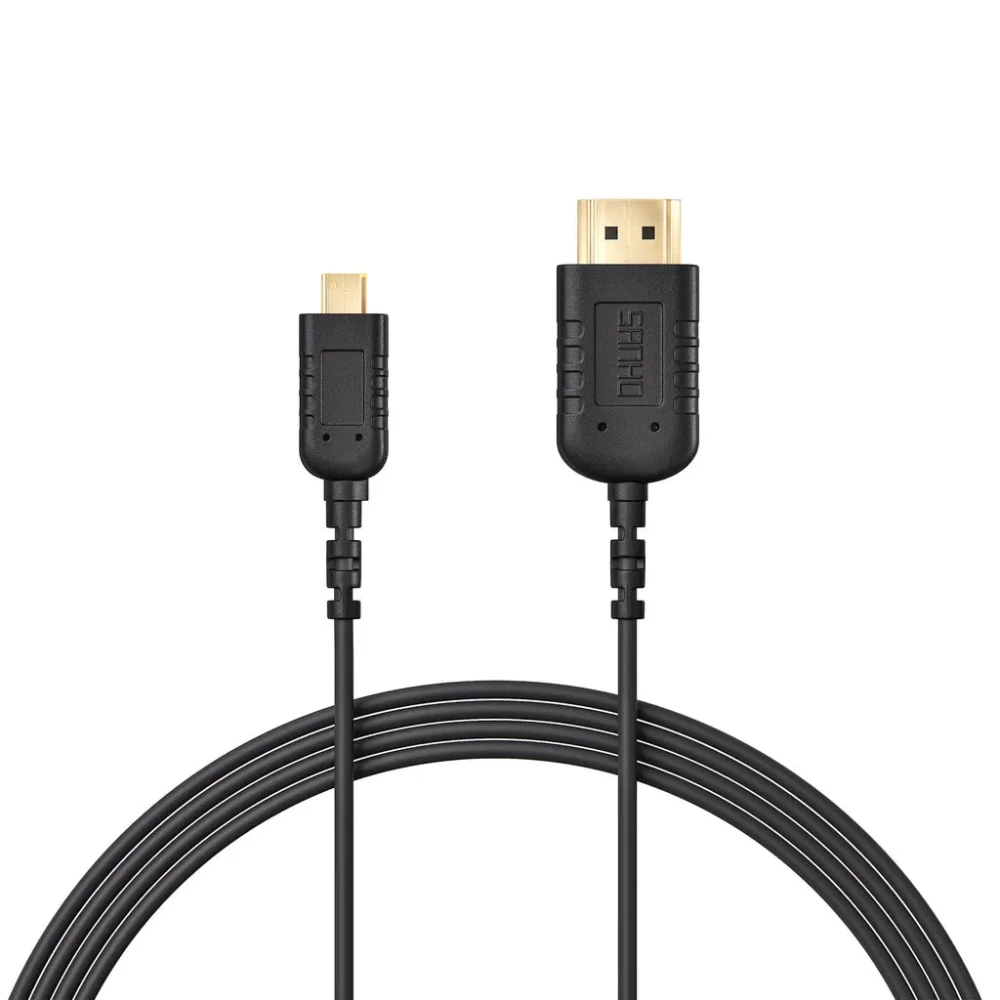 HyperThin Micro HDMI to HDMI cable (0.8m)