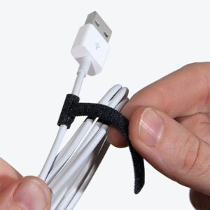 1/4" x 5.5" RIP-TIE Mini, 14-pack, BLACK