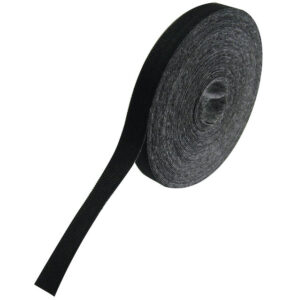 1/2" x 30' RIP-TIE RipWrap, 1 Roll, BLACK