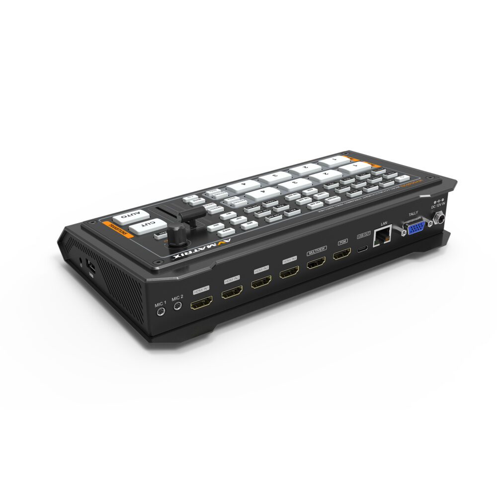 AVMATRIX HVS0402U micro 4 channel HDMI live streaming video switcher