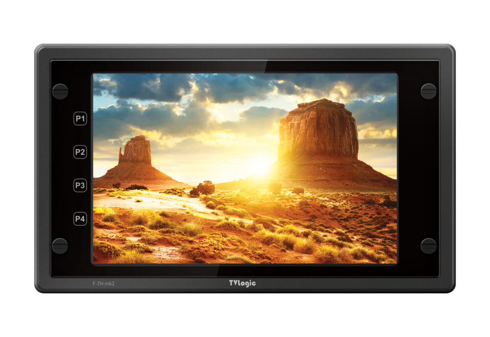 7" TVLOGIC F-7H mk2 FHD high brightness field monitor, cross conversion
