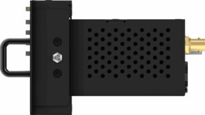 5.5” TVLOGIC R-5T triple 2RU UHD-4K ready rack mount monitor, 12G-SDI/HDMI