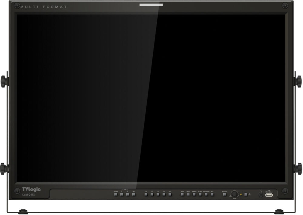 24" TVLOGIC LVM-241SA QC-grade Super-IPS LCD monitor, 10 bit