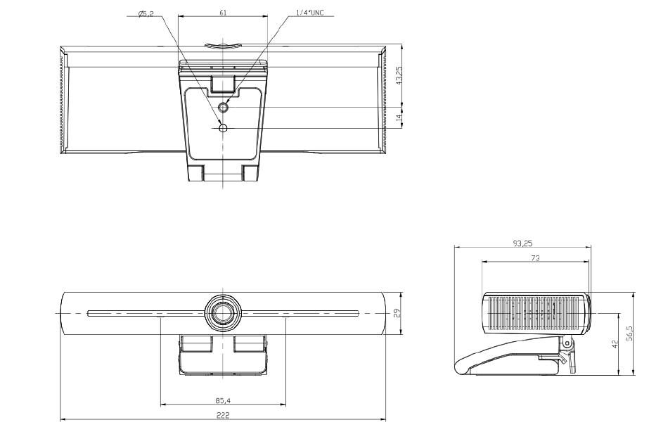 4K ePTZ Auto Framing Camera