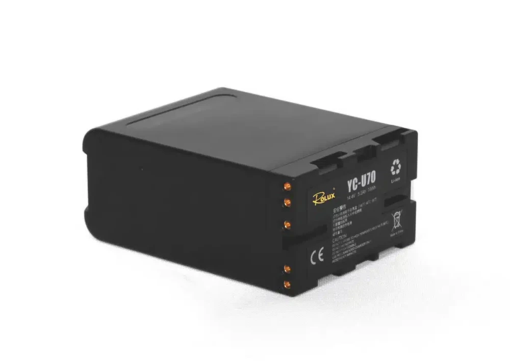 Sony BP-U seeria (14V) asendusaku Rolux RL-U70, 74Wh