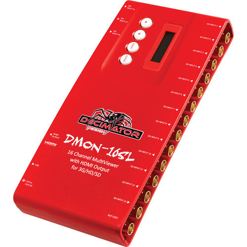 DECIMATOR MC-DMON-9S openGear 9-kanaliline multivaatur
