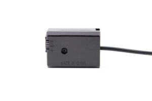 Dummy battery case for Sony NP-FW50