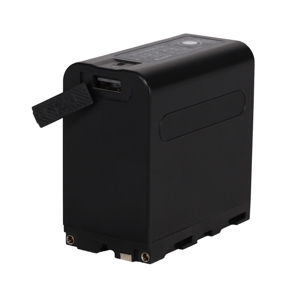 ROLUX YC-F971 battery for Sony NP-F series, 6600mAh, USB in/out