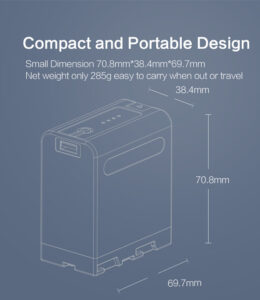 Sony NP-F seeria asendusaku ROLUX YC-F971, 6600mAh, USB in/out