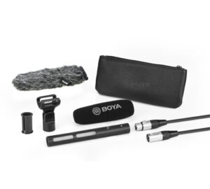 BOYA BY-BM6040 cardioid shotgun microphone