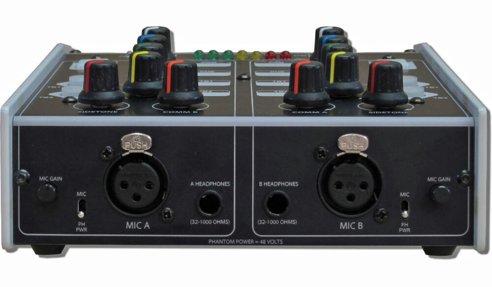 GLENSOUND Express IP Mini compact 2 user Dante/AES67 commentary unit