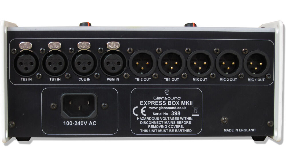 GLENSOUND Express Box MKII kahene kommentaatoripult