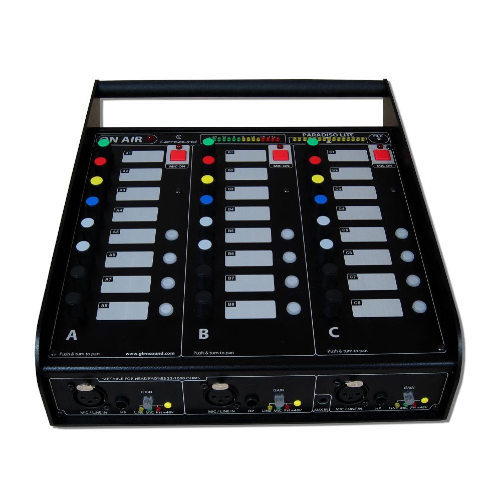 GLENSOUND Paradiso Lite Dante AES67 commentators box