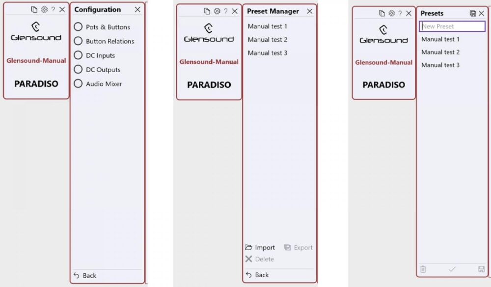 GLENSOUND Paradiso Dante AES67 kommentaatoripult