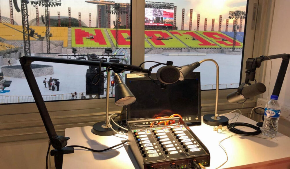 GLENSOUND Paradiso Dante AES67 commentators box