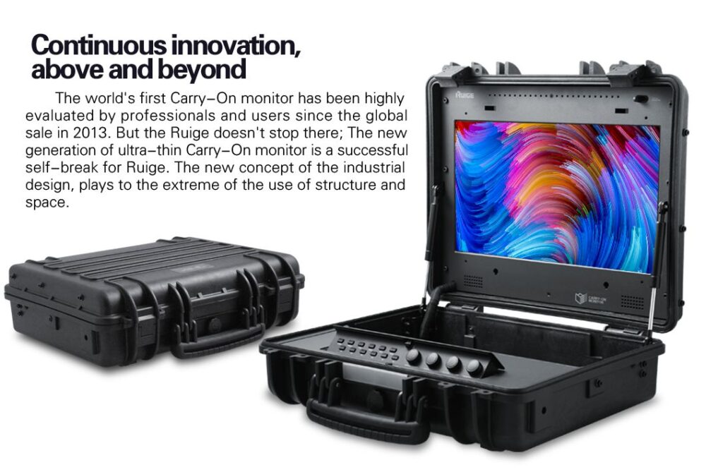 17.3" RUIGE TL1730HDA-CO carry-on LCD monitor