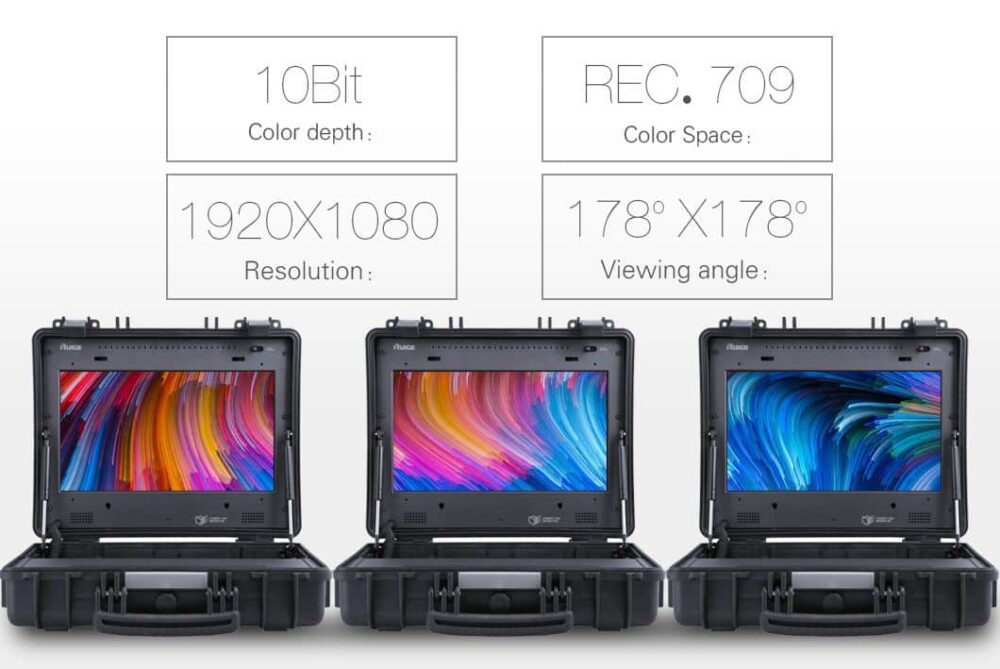 17.3" RUIGE TL1730HDA-CO carry-on LCD monitor