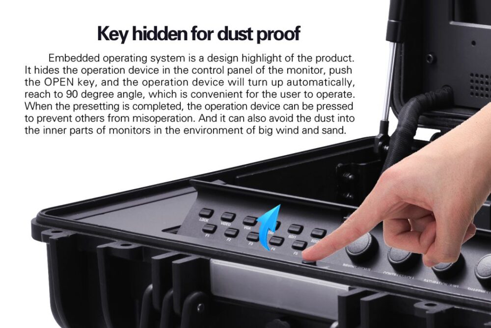 17.3" RUIGE TL1730HDA-CO carry-on LCD monitor