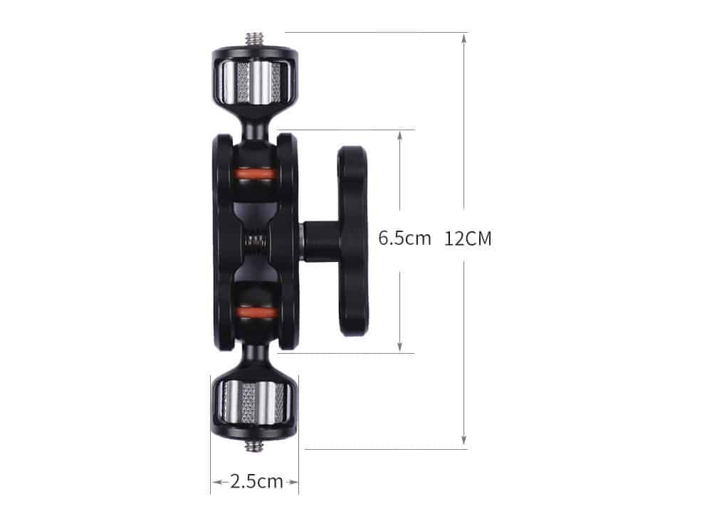 MEDIAGEAR DF-BB01 heavy-duty inner ball-head magic-arm grip