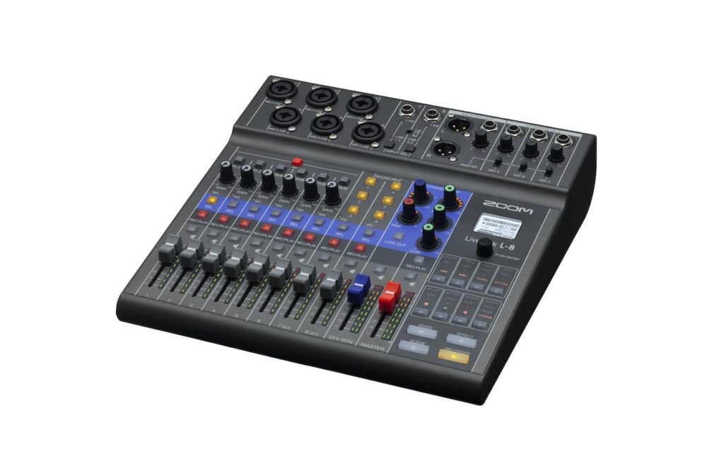 ZOOM LiveTrak L-8 Digital Mixer and Recorder