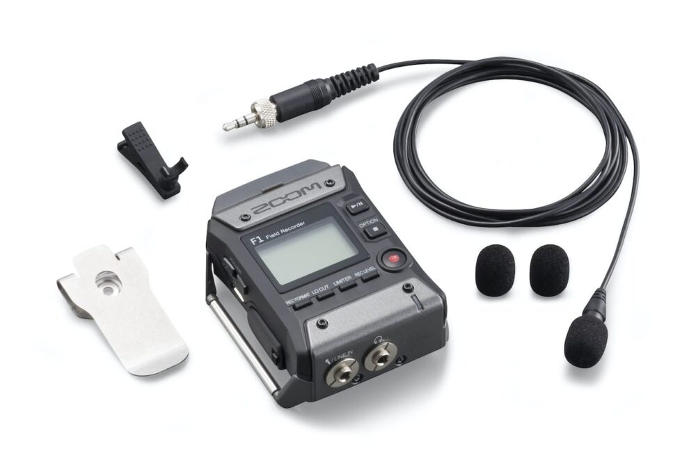 ZOOM F1-LP Lavalier Mic Pack