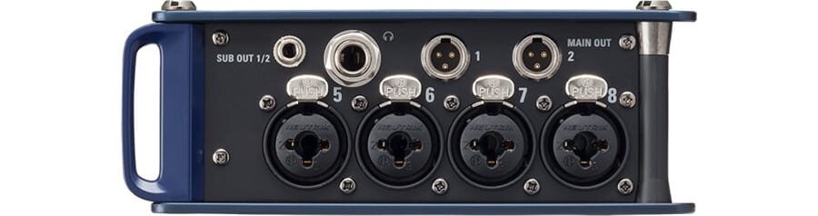 ZOOM F8n MultiTrack helisalvesti