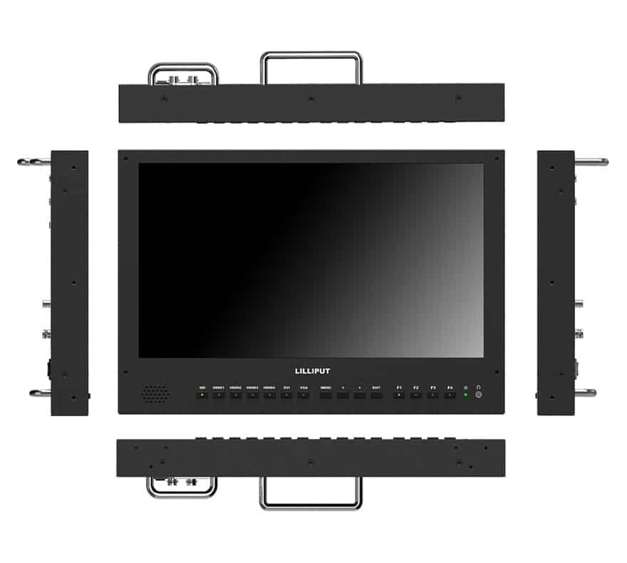 15.6" LILLIPUT BM150-4KS monitor, 4K HDMI, 3G-SDI