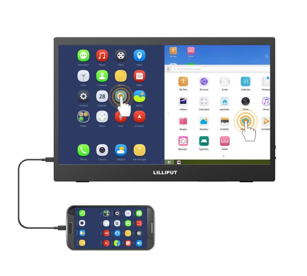 14" LILLIPUT UMTC-1400 monitor, USB-C, HDMI