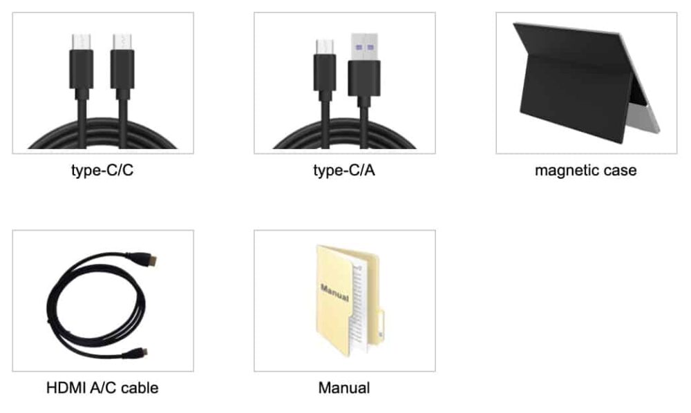 14" LILLIPUT UMTC-1400 monitor, USB-C, HDMI