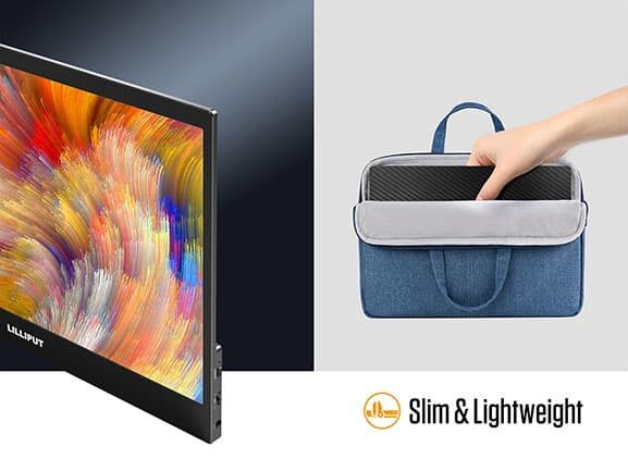 14" LILLIPUT UMTC-1400 monitor, USB-C, HDMI