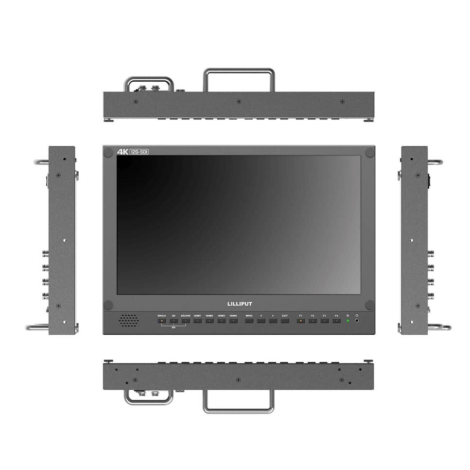 15.6" LILLIPUT BM150-12G monitor, 4K HDMI, 12G-SDI