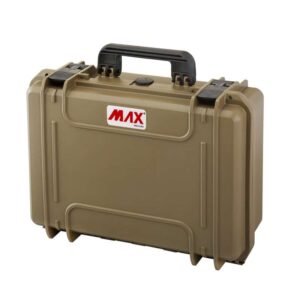 PANARO MAX430CAM waterproof case, sahara, padded dividers