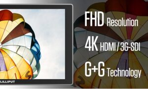 10.1" LILLIPUT A11 monitor, 4K HDMI, 3G-SDI, VGA