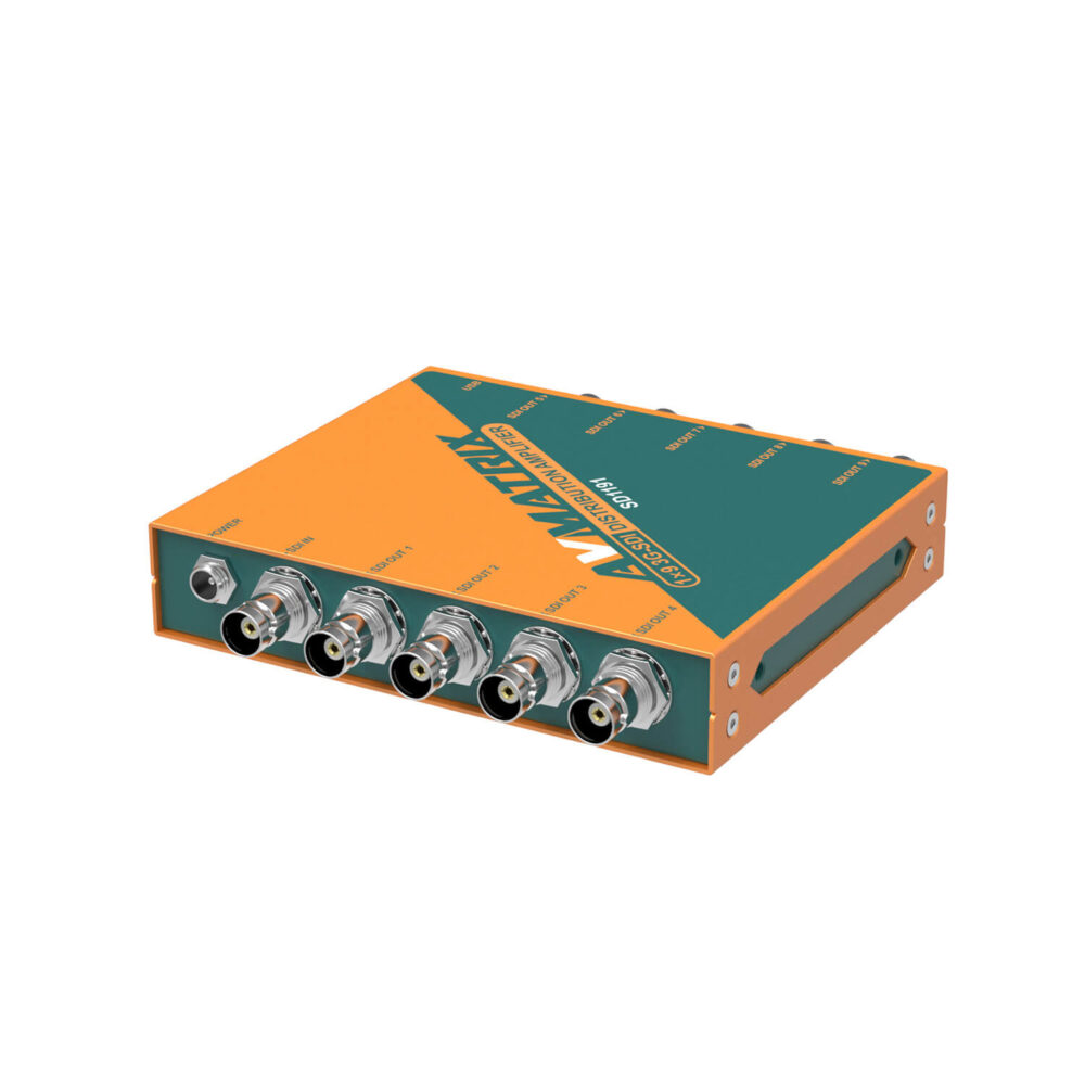 AVMATRIX SD1191 1×9 SDI reclocking distribution amplifier