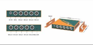 AVMATRIX SD1191 1×9 SDI reclocking distribution amplifier