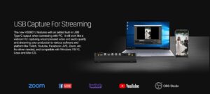 AVMATRIX VS0601U mini 6ch SDI/HDMI multi-format streaming video switcher