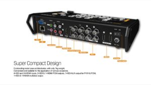 AVMATRIX VS0601U mini 6ch SDI/HDMI multi-format streaming video switcher